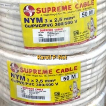 SUPREME 3X2.5 NYM @50 TUNGGAL 3X2,5 SUPREME