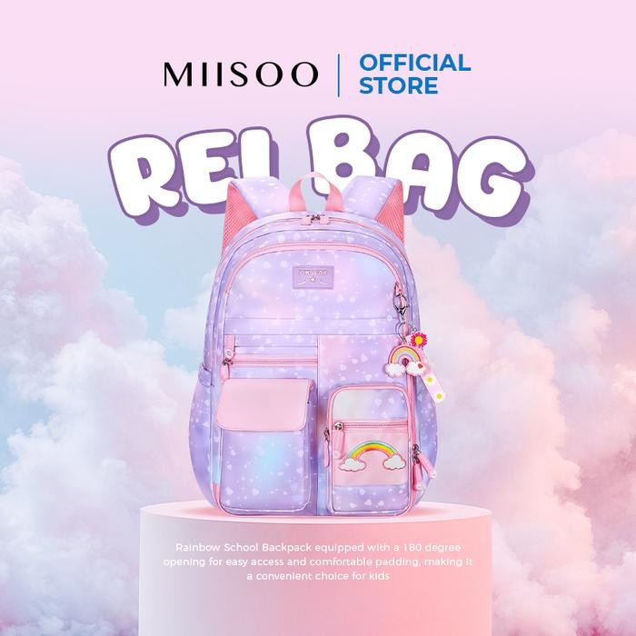 Pilihan- Miisoo Rei Bag Tas Sekolah Anak/Tas Ransel Anak/Tas Sekolah Unis Ex Tas Sekolah Anak
