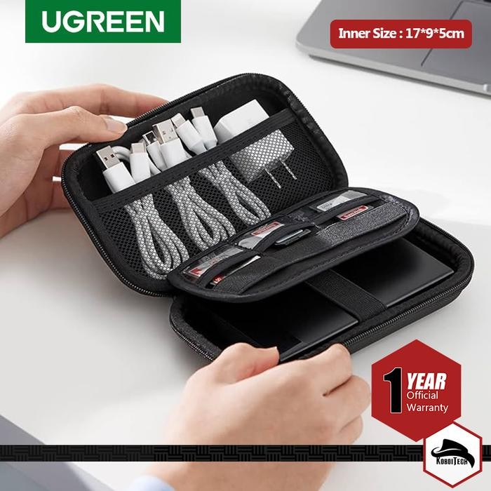 UGREEN 50274 HARD DISK TRAVEL STORAGE CASE HARD CASE POWERBANK HDD