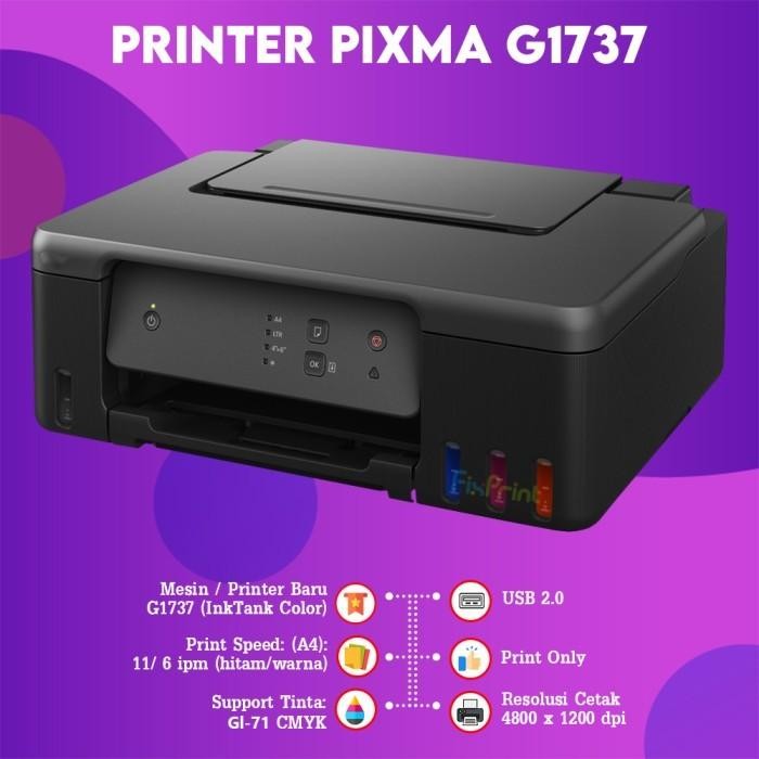 Canon Inkjet Printer PIXMA G1020 Single Function Printer (print only)