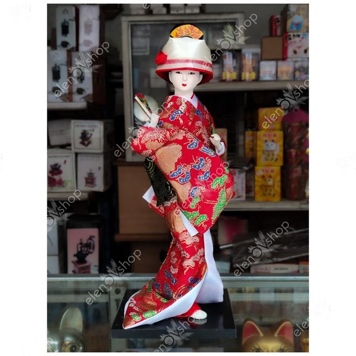 Silahkan Order] Boneka Geisha Jepang - Japanese Geisha Figure SKU PJ101802