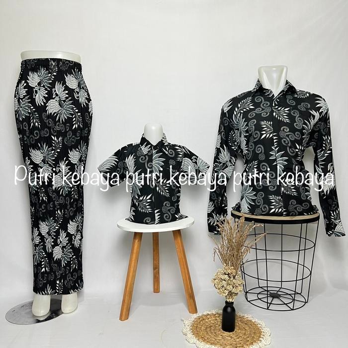 Kemeja Batik Couple Keluarga Ayah Ibu Dan Anak Couple Batik Kekinian Couple Sarimbit Couple