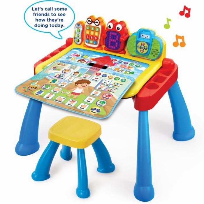 (Good) Vtech Touch & Learn Activity Desk Deluxe Original - Meja belajar anak
