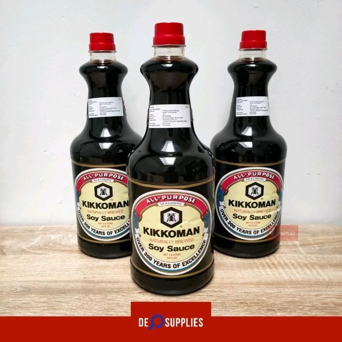 

Kikkoman Shoyu Premium Soy Sauce 1.6L - Kecap Asin Jepang Resto
