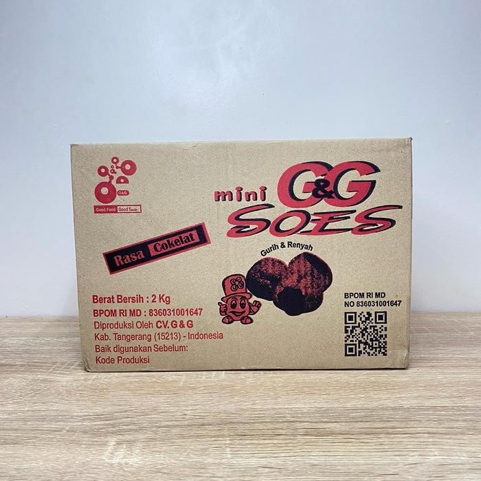 

KUE SOES KERING COKLAT MINI GG 2KG SUS COKELAT Cemilan/Food/Makanan/Snack Manis