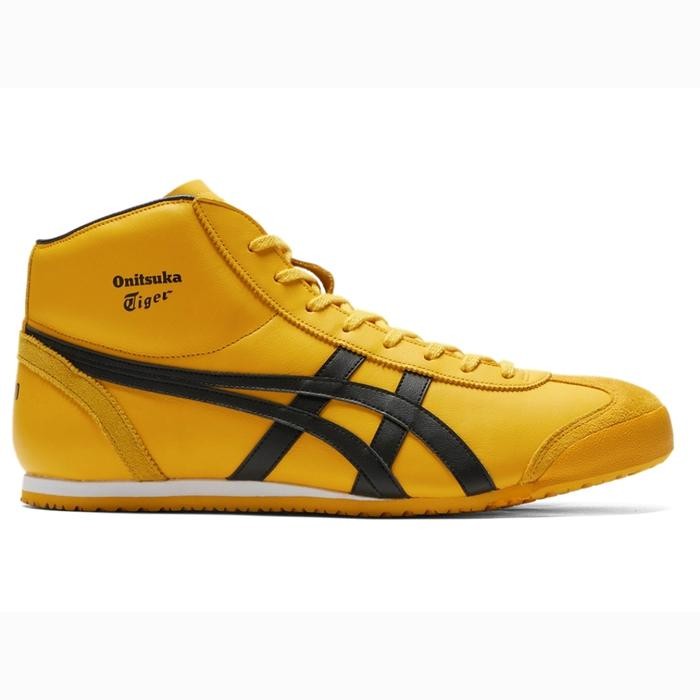 BARU Onitsuka Tiger Mid Runner Yellow Original Authentic