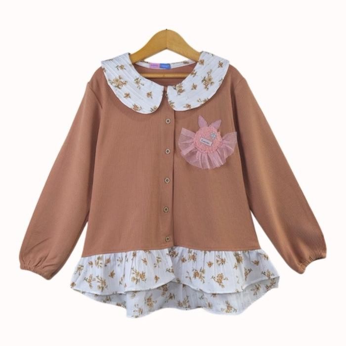 Pilihan- Baju Atasan Blouse Anak Perempuan Korean Style Usia 6 Tahun 7 Tahun 8 Tahun 9 Tahun 10
