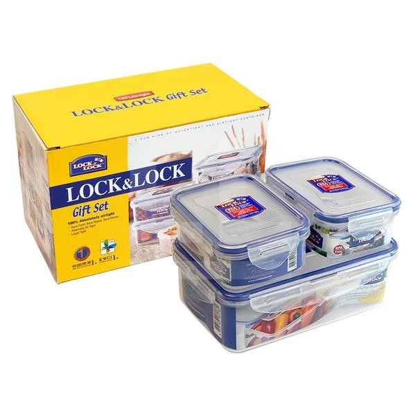 Lock N Lock Gift Set Classic Special 3 Pcs Stok Terbatas