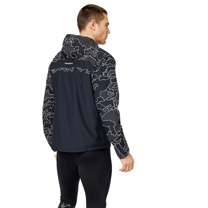 Nb Outdoor Running Water Resistant Jacket Original - Jaket Pria Windbreaker Branded