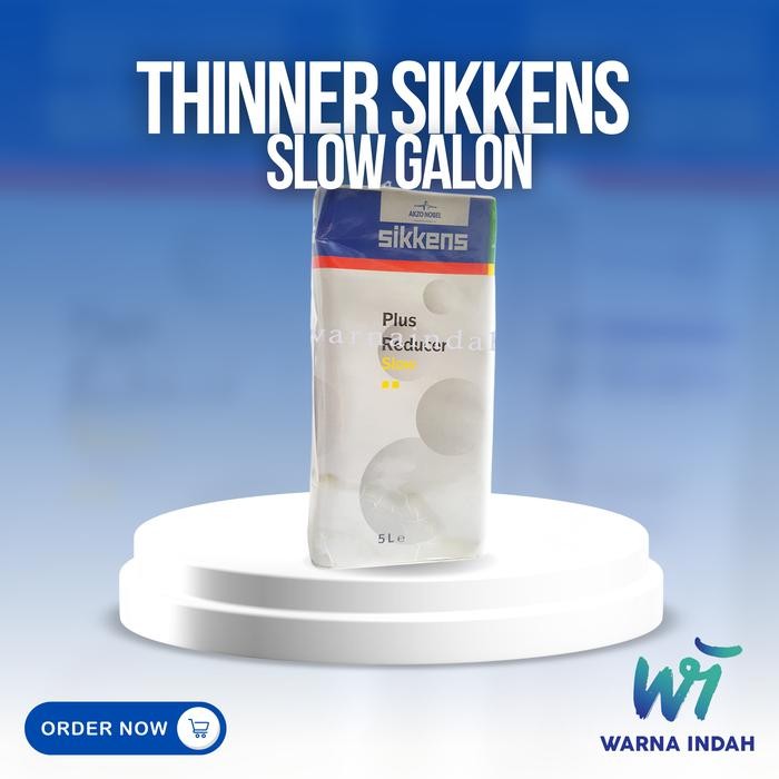 Terlaris Thinner Sikkens Slow Galon, Pengencer Clear Coat Dan Cat Terlariss 