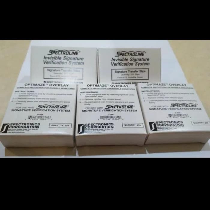 

Kertas Spectroline Dan Overlay