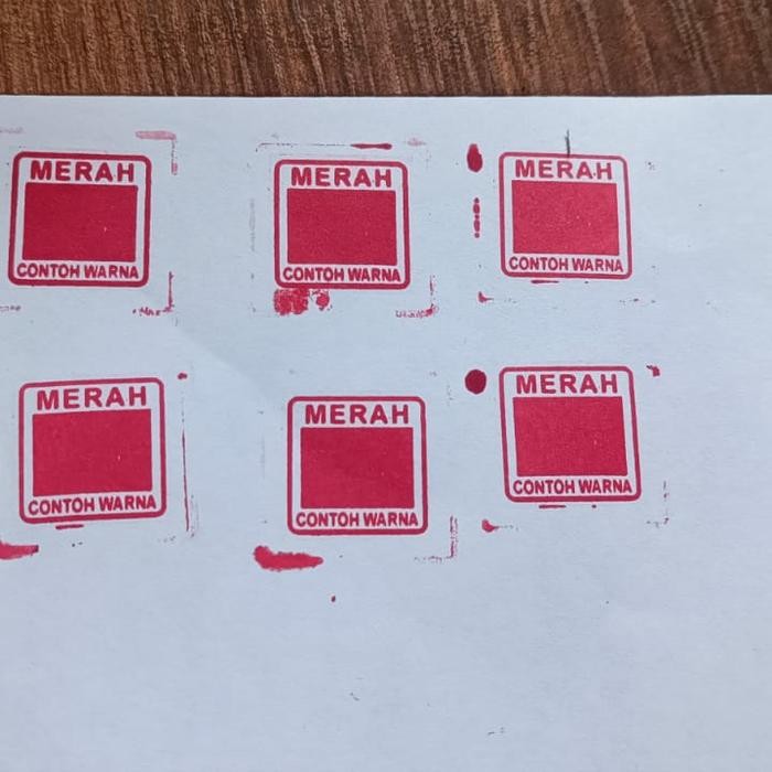 

Tinta Stempel Flash Warna Merahh