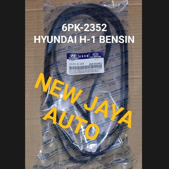 Fan Van V Belt Tali Kipas 6Pk2352 Hyundai H1Bensin 6Pk-2352