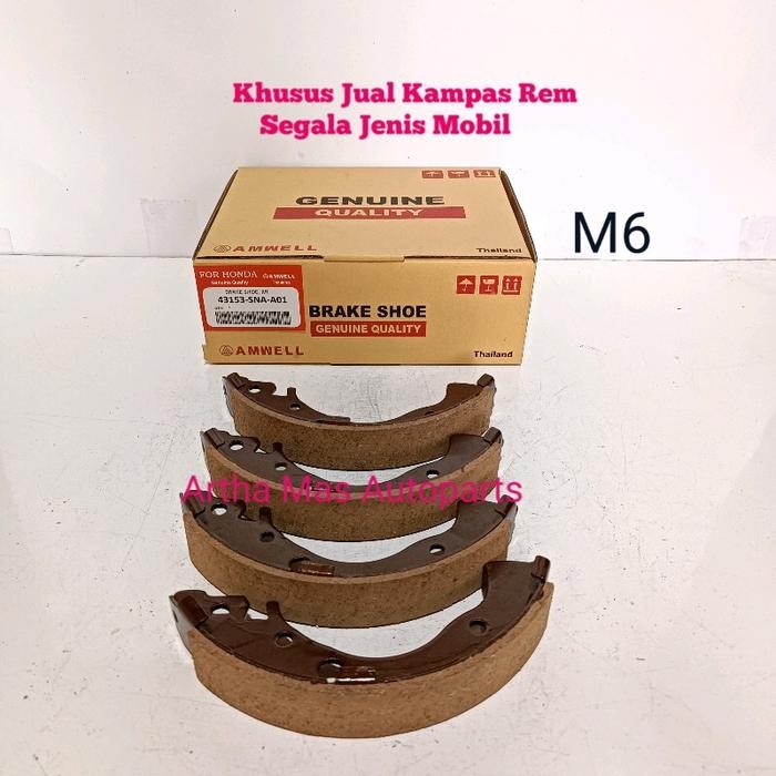 Kampas Rem Belakang Mobilio Brake Shoe Mobilio