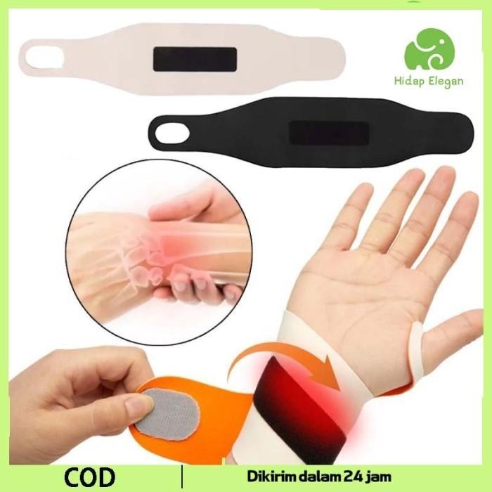 Deker Pergelangan Tangan Wanita Penyangga Pergelangan Tangan Wristband Gym Wrist Brace Carpal Tunnel