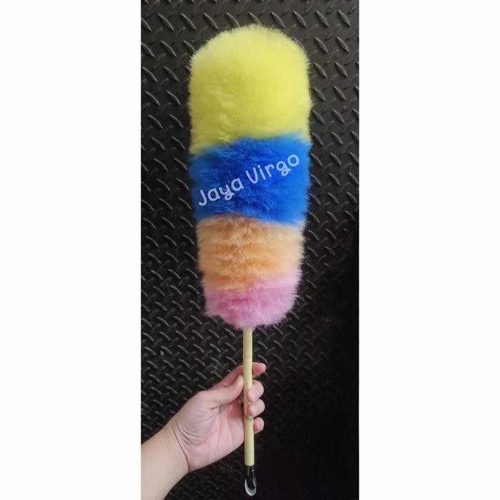 Kemoceng bulu domba / kemoceng mobil / kemoceng halus / moceng halus