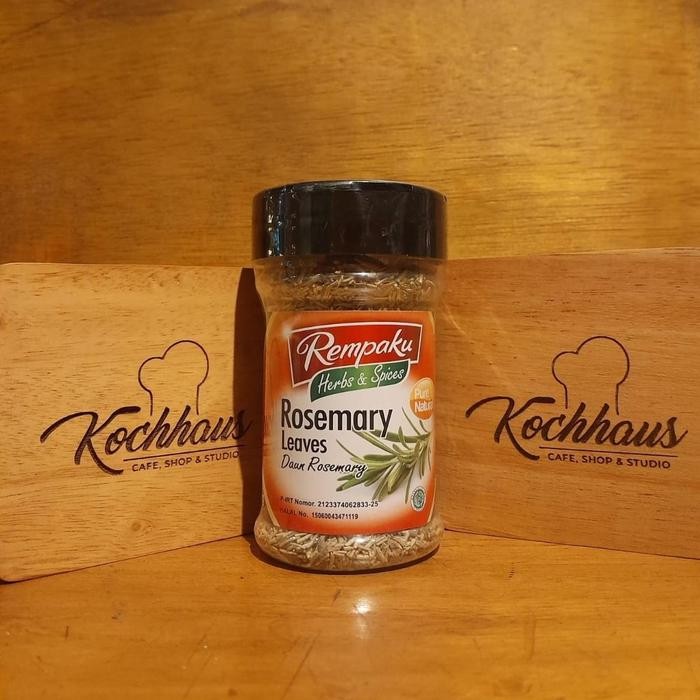 

Rempaku Rosemary Leaves Daun Rosemarry 40gr halal pure & natural