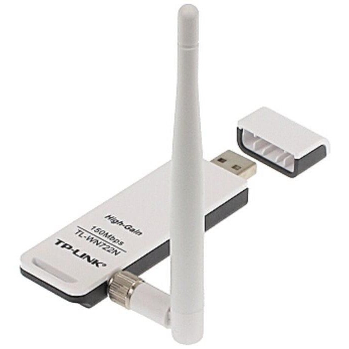 USB WIFI TP-LINK TL-WN722N _ TP-LINK 722 - WIFI USB WIRELESS ADAPTER LAPTOP ANTENA