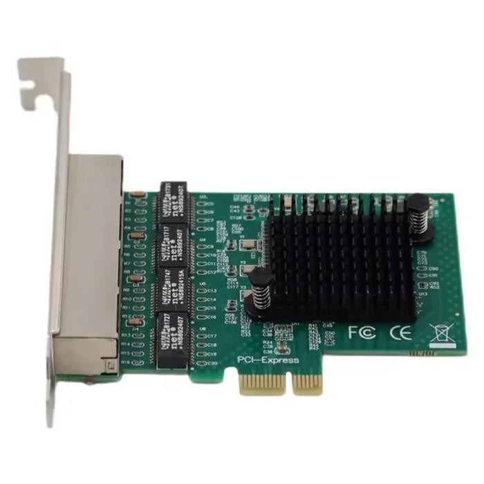 PCIE LAN CARD 4 PORT GIGABIT REALTEK PCI ETHERNET QUAD PORT HIGH SPEED