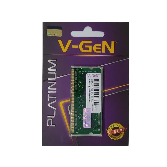 SODIMM DDR3 2GB 4GB 8GB 1600MHZ PC-12800 V-GEN PLATINUM DDR3L RAM VGEN