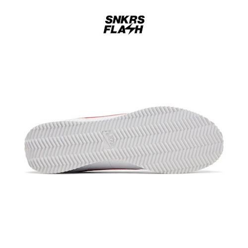 NIKE Cortez Forrest Gum White Varsity Red Sepatu Sneakers Pria - DM4044108