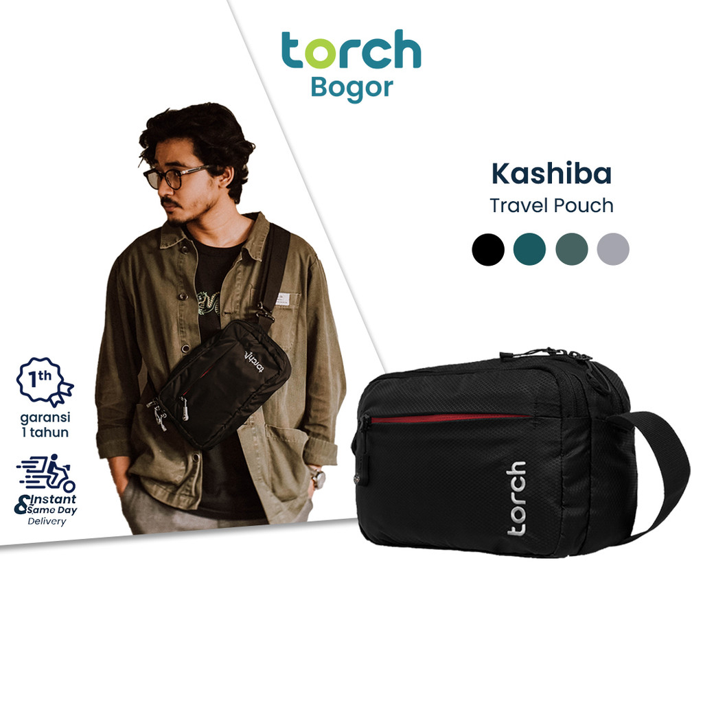 TORCH Kashiba 3 Liter Tas Selempang Bahu Pria Wanita Unisex Ringan Anti Air