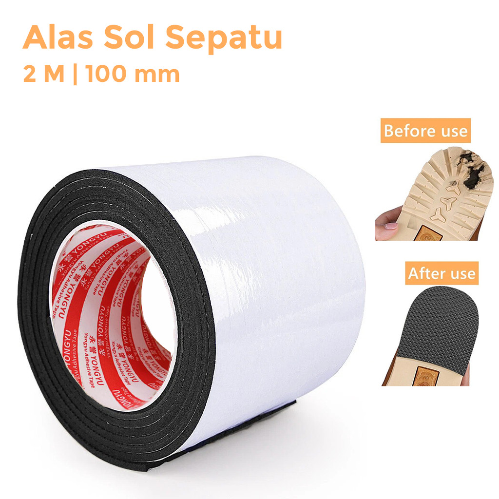 TaffPACK Lakban Alas Sol Sepatu Anti Licin EVA Sticker Outsole Tape - UT2