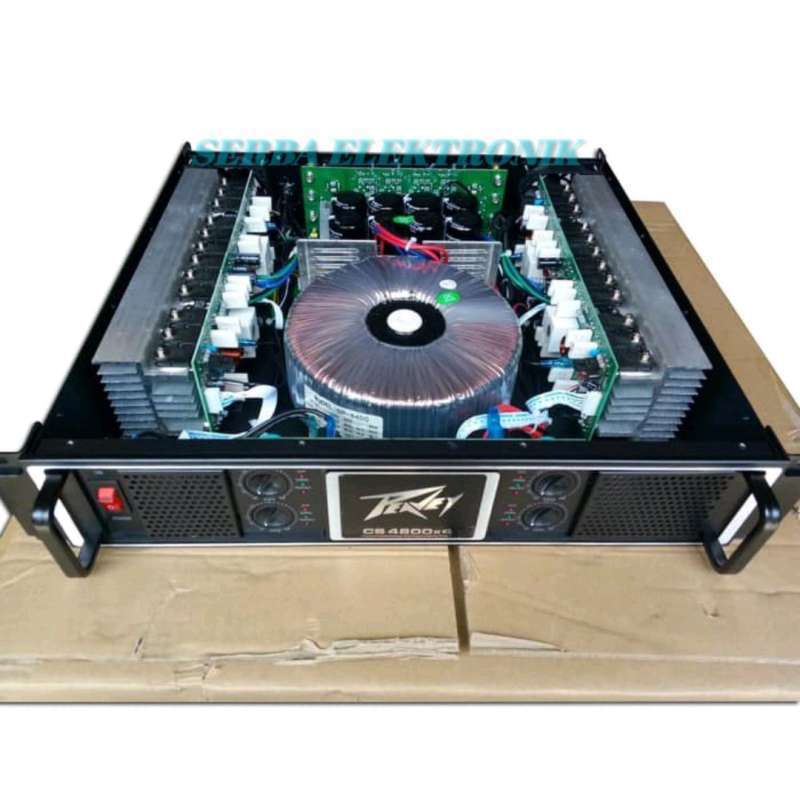 Power amplifier peavey CS 4800 CS4800 power 4 channel