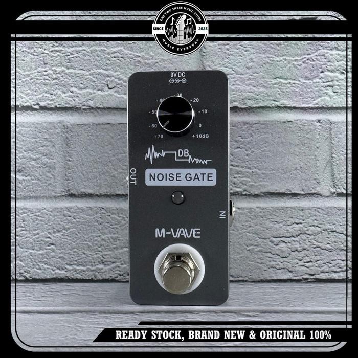 Efek Gitar M-VAVE Noise Gate Killer Suppressor Silencer Pedal Effect Guitar / Muslady / Cuvave