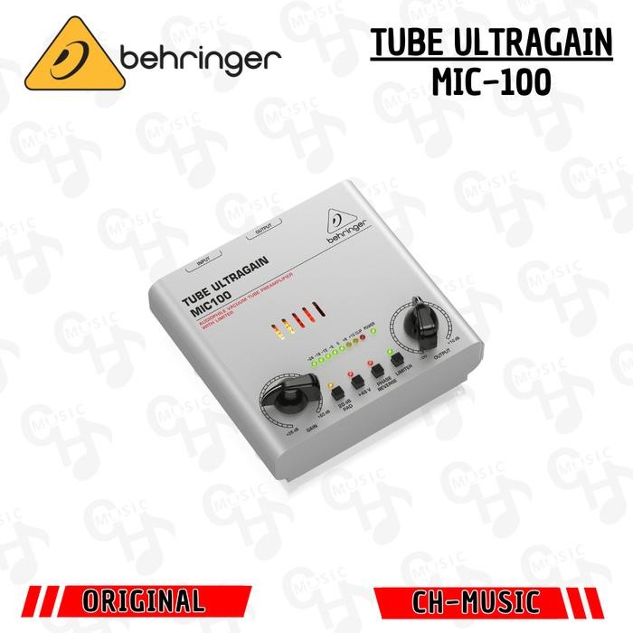 Pre Amp Behringer Tube Ultragain Mic100 Original