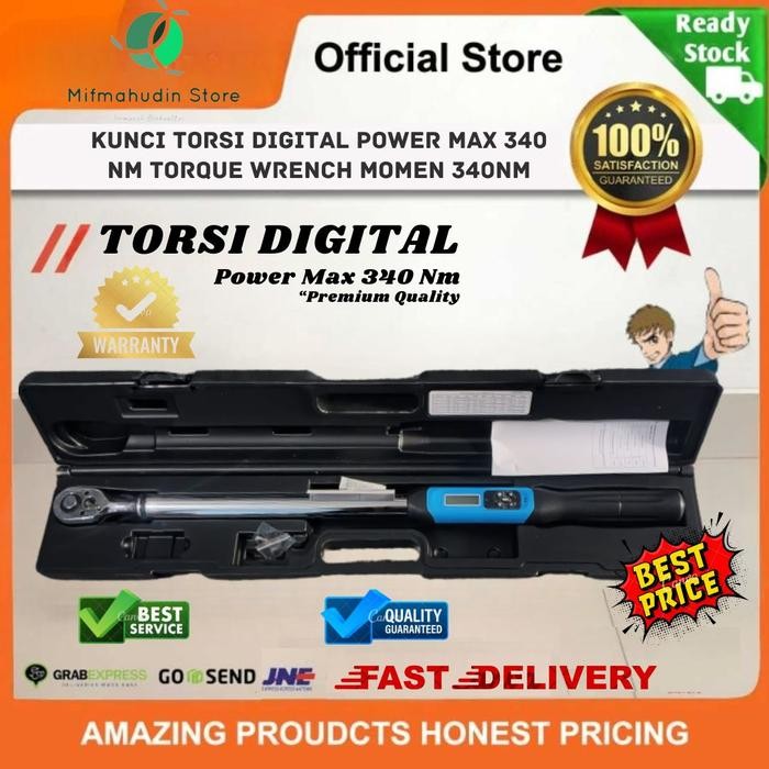 Kunci Torsi Digital 340 NM/Kunci Torque Digital Wrench BERGARANSI