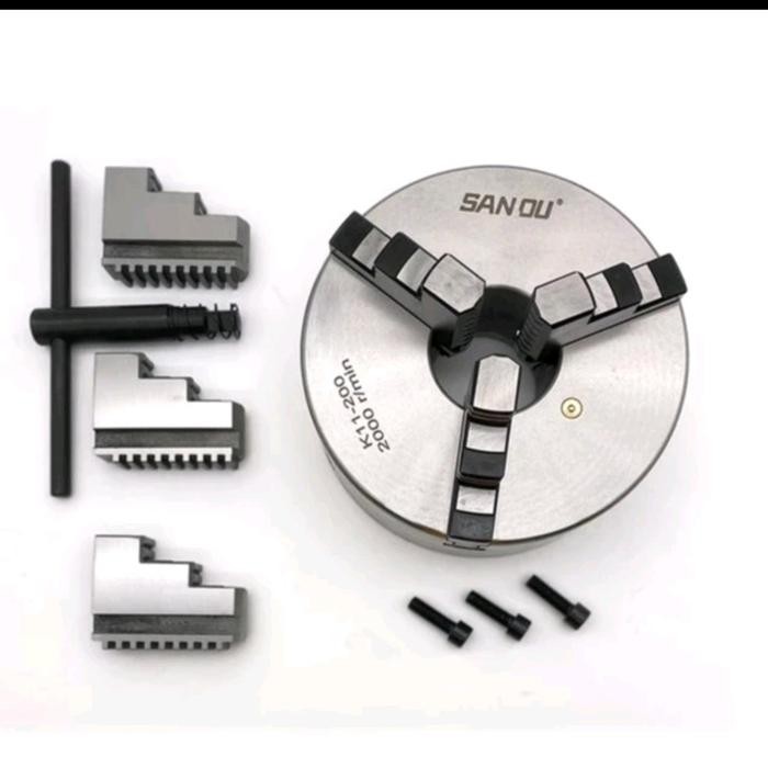 Claw bubut 3" 3 jaw San ou-chuck bubut