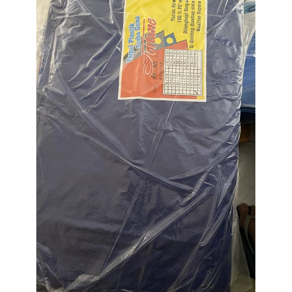 PREMIUM TERPAL PLASTIK 4x6 / TERPAL JADI PLASTIK 4x6