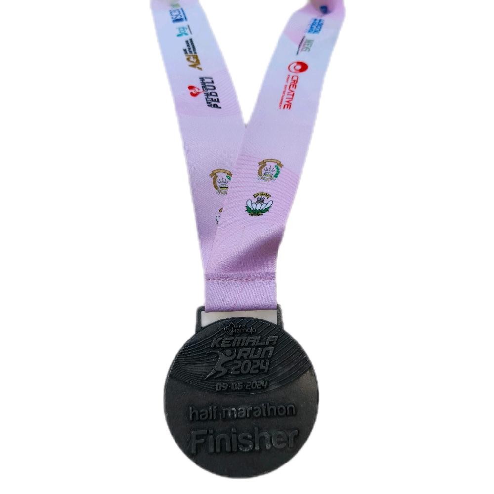 Medali Lari Pink Event kemala HM  - Medali Finisher- Medal Lari Original - Medali Panjangan | Medali