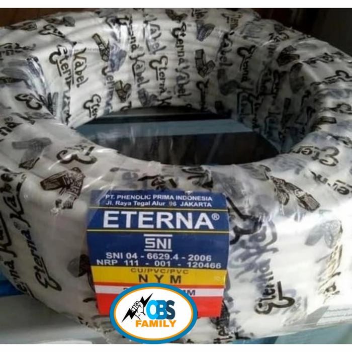 ETERNA KABEL NYM 3X6MM ECERAN / METERAN
