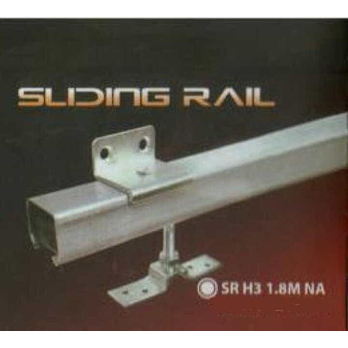 PREMIUM Rel Pintu Geser 1.8m / Sliding Rail Set Hampton Panjang Rail H3 1.8m