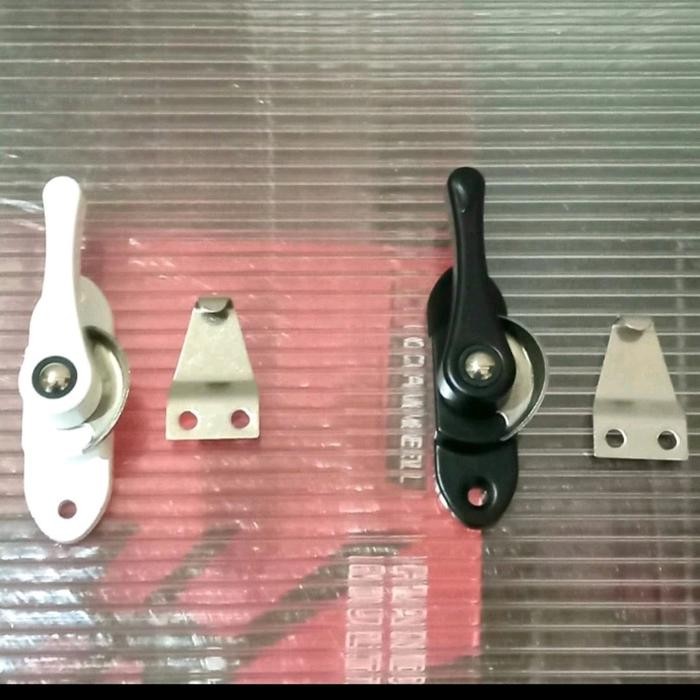 PREMIUM Grendel Putar Jendela Geser, Kunci Putar Jendela Sliding