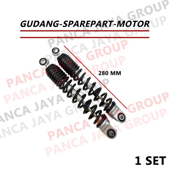 SOK-BREKER-SHOCK BREAKER SHOCKBREAKER BELAKANG 280-mm MOTOR LISTRIK MOLIS UWINFLY U-WINFLY N9 N9 PRO