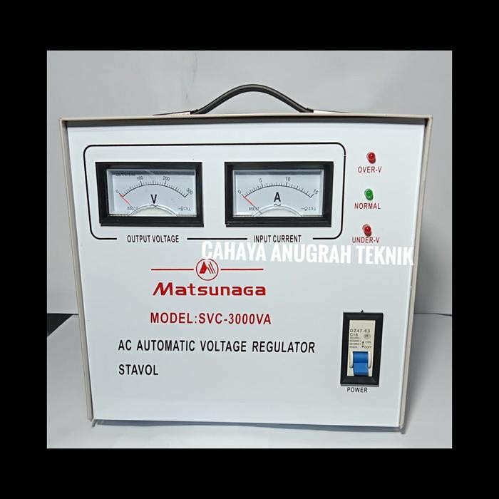 STABILIZER LISTRIK MATSUNAGA 3000 STAVOL