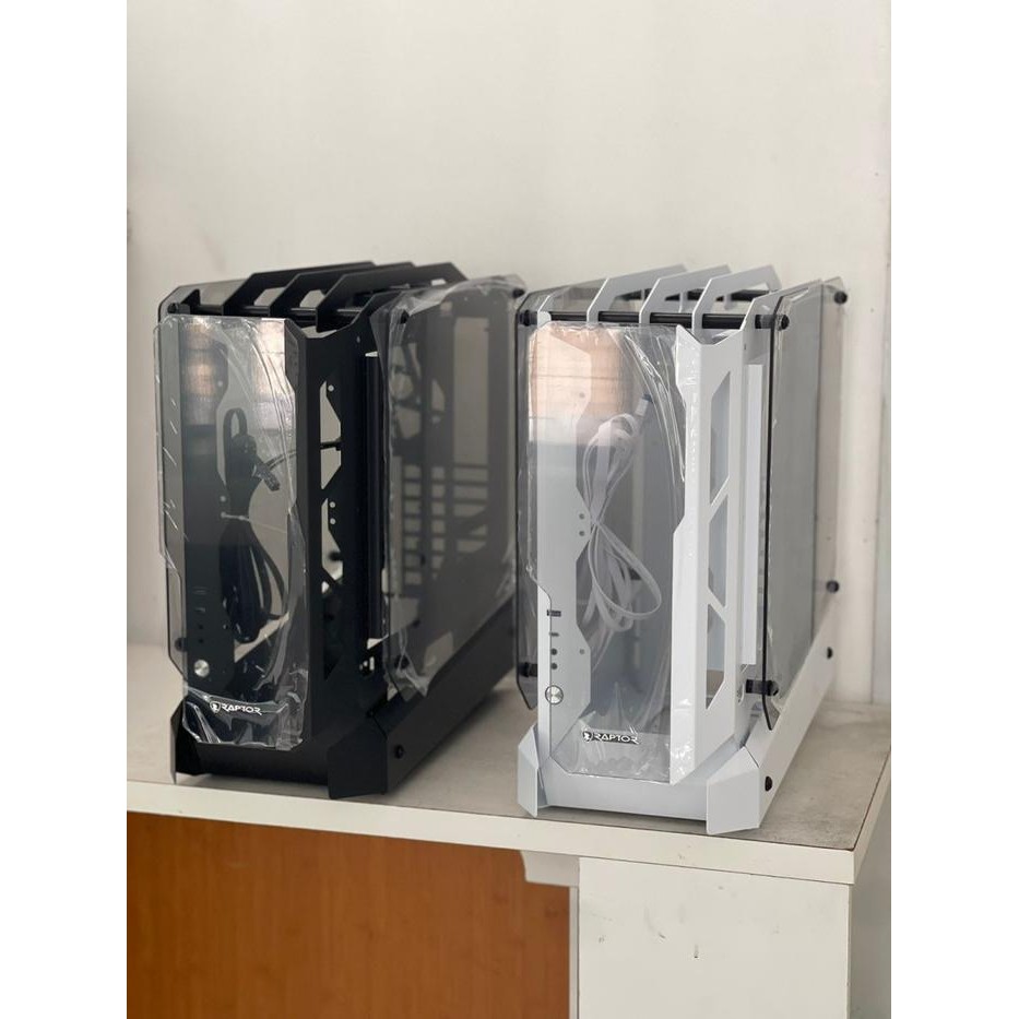 RAPTOR OPEN CASE Casing Gaming ATX Gaming PC Case