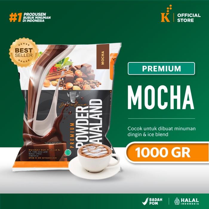

Tersedia Bubuk Minuman Mocha Premium 1kg Javaland - Powder Drink Shopee