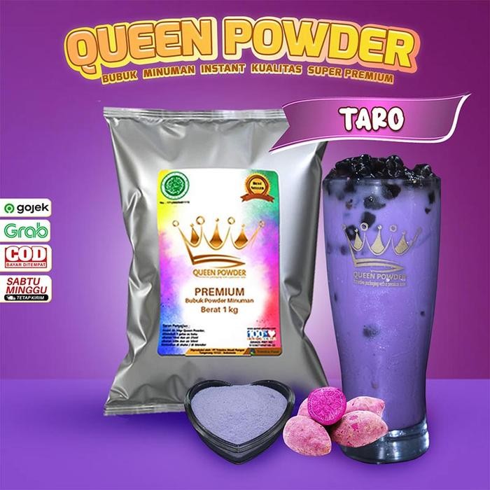 

Tersedia Bubuk Minuman Taro Premium 1kg - Minuman Ubi Smoothies Shopee