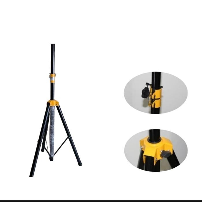 Promo Stand Speaker Tripod Portable Untuk Speaker Karaoke Sound System