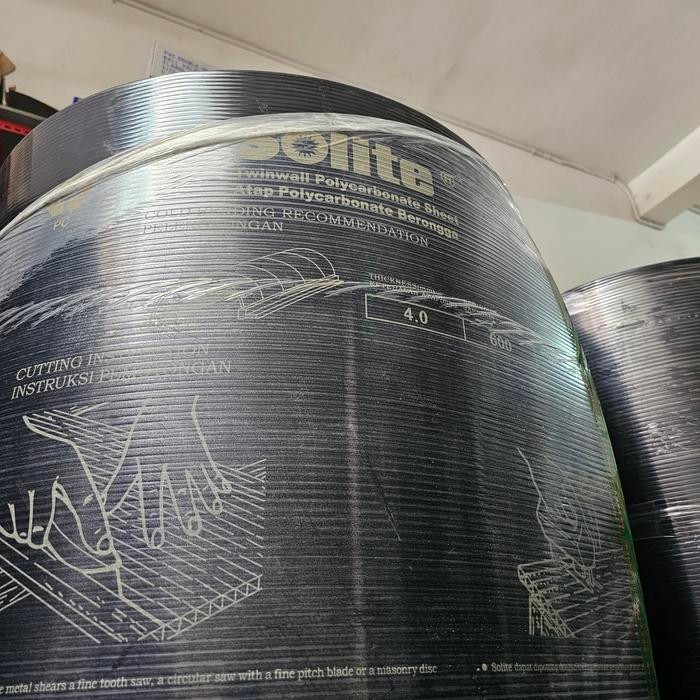 Buruan beli] Policarbonate Solite 4mm Atap Kanopi Anti UV Karpot Garasi Jemuran