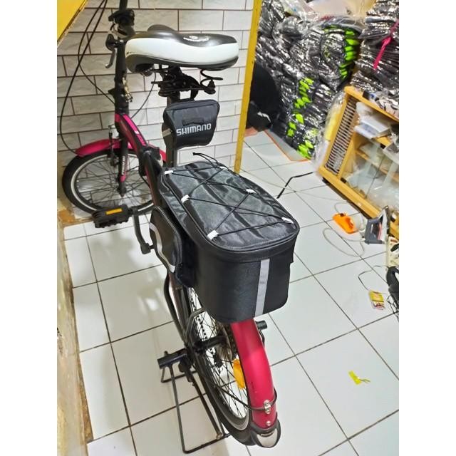 Polygon Exotic - Tas Sepeda Tas Panier Single Tas Sely Mtb Touring Rack Pannier