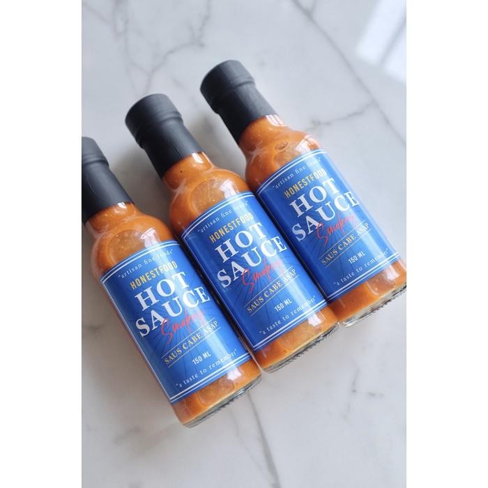 

Honest Food Hot Sauce Smokey (Saus Sambal Cabe Asap)