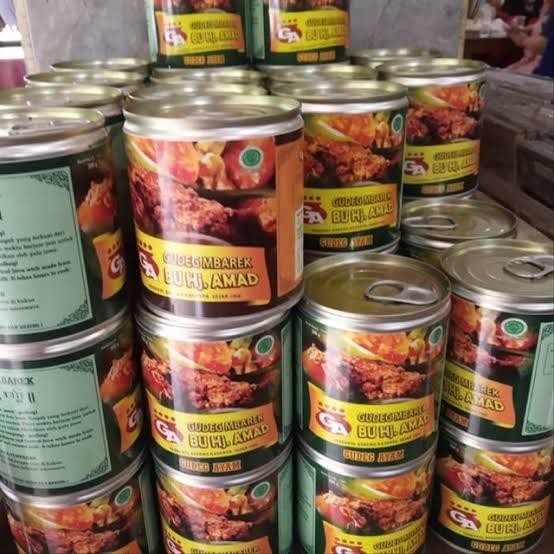 

gudeg kaleng bu hj amad mbarek