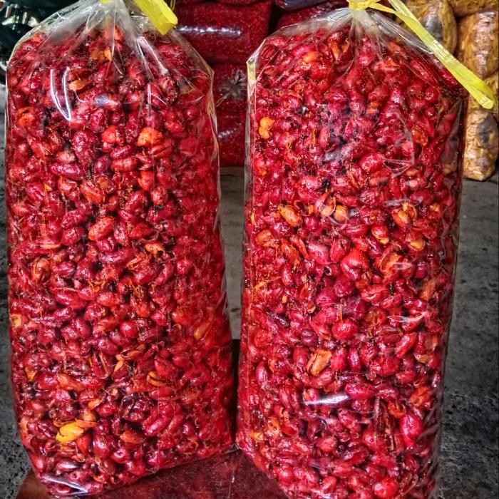 

1 kg kripik kulit mlinjo pedas manis