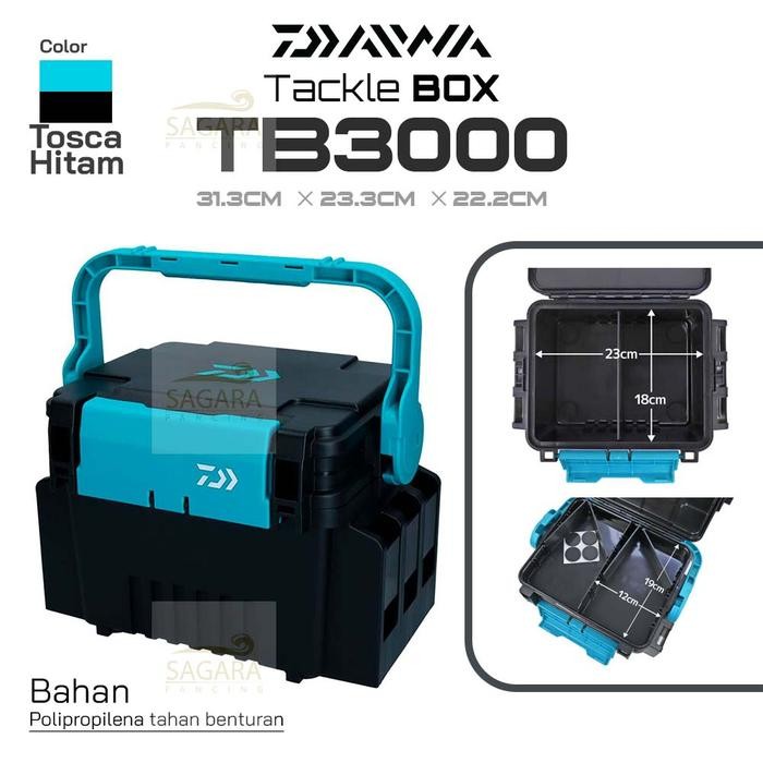 Box Pancing Tackle Box Daiwa TB 3000 4000 5000 7000 9000
