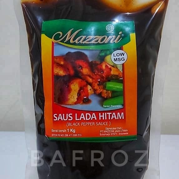 

Mazzoni Au Lada Hitam Bla Pepper Auce 1G